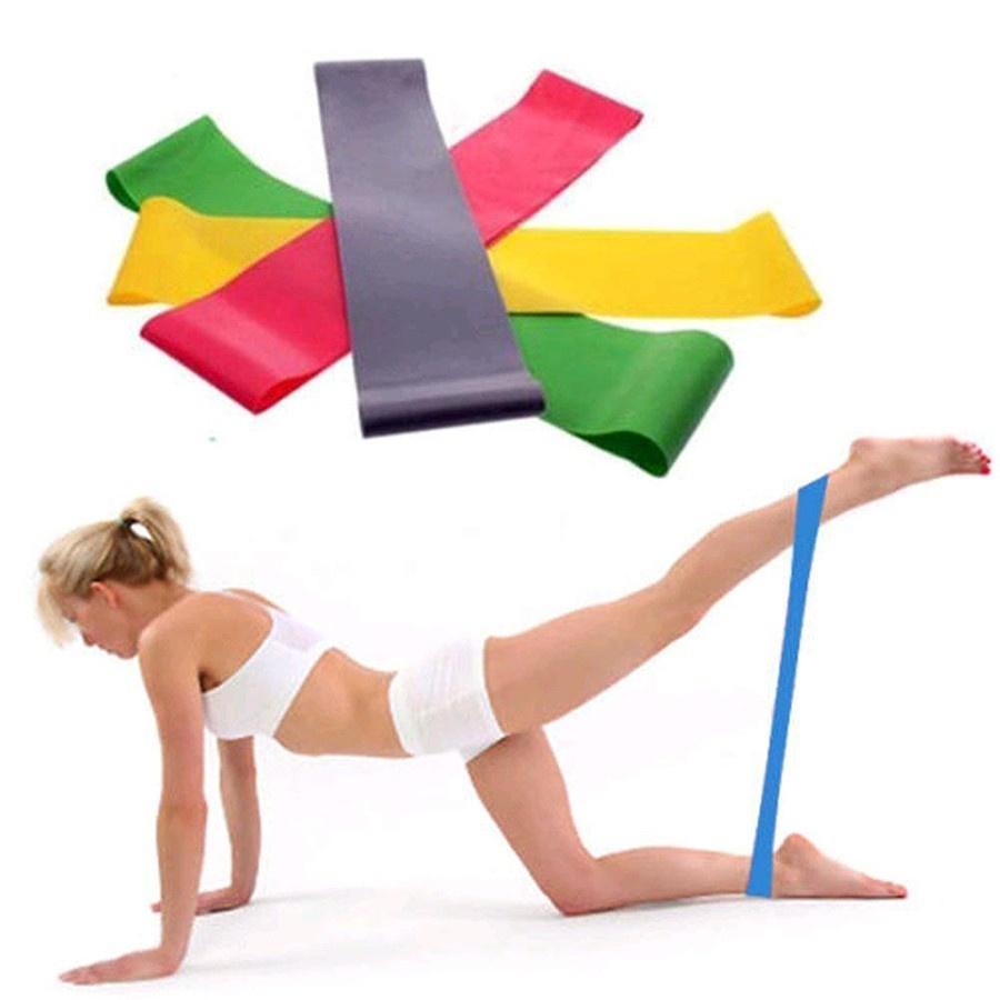 TIDE Resistance Band Loop Yoga Pilates Home GYM Fitness Exercise Workout Training