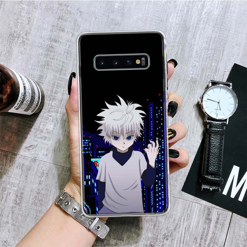 Hunter X Hunter Killua Phone Case For Samsung Galaxy S20 FE S10 Plus S21 S22 Ultra S10E S9 S8 S7 Edge J4 + Fundas Cover Coque