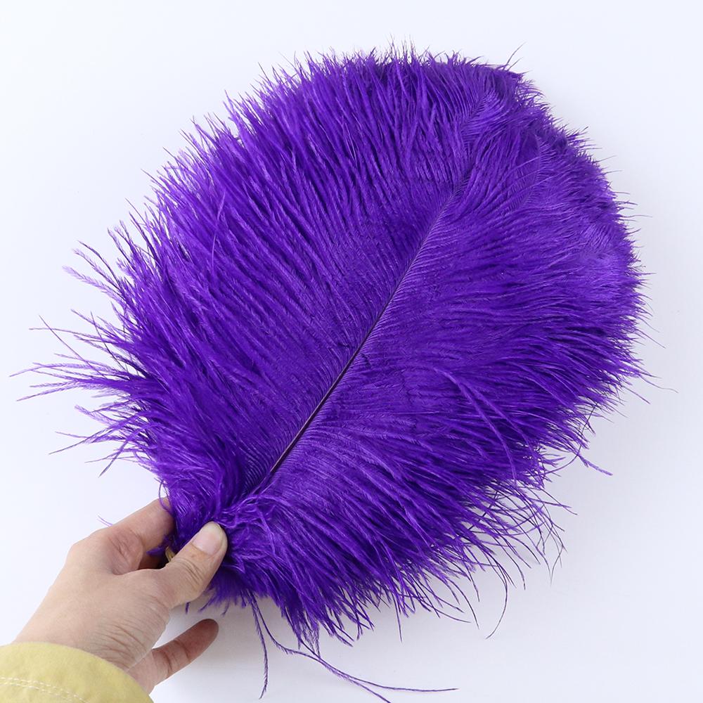 Piume di Struzzo Grandi 15-40 cm 10 Pezzi Piume Decorative Naturali Per Matrimoni Allestimenti Floreali Costume di Carnevale Cappello Decorazione