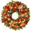 Christmas Wreath Door Hanging Decor Home Mall Window Party Festive Simulation Ornament