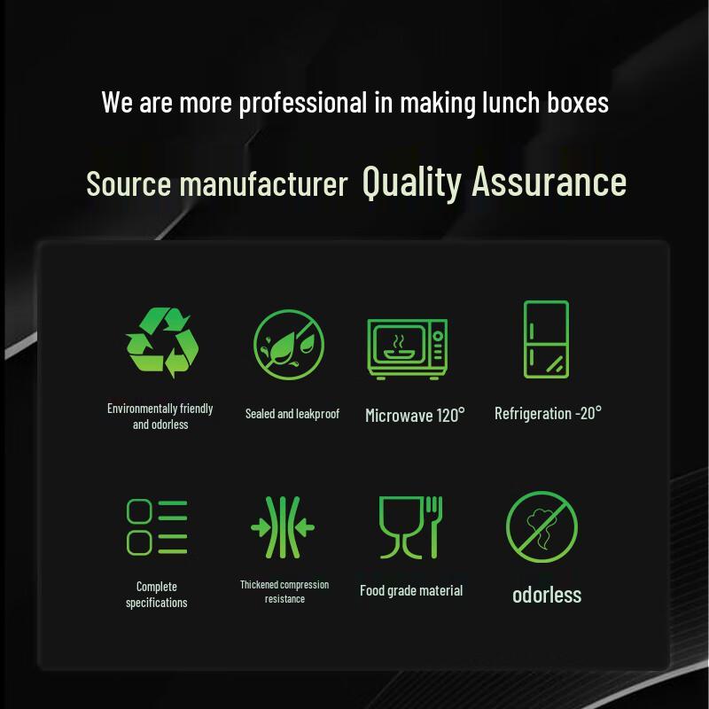 Disposable Round Food Container with Lid