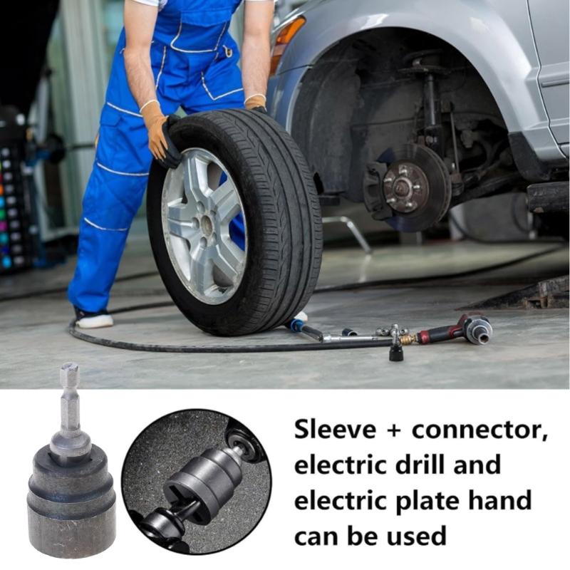 Power Wing Nut Driver,1/4" Hexagonal Shank Slot Wing Nut Drill Bit Socket Wrenches for Panel Nuts Screws