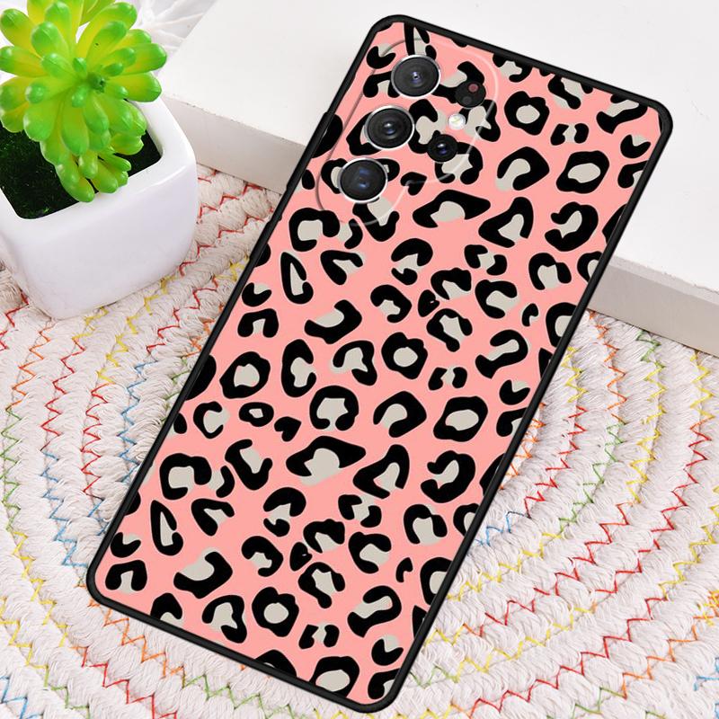 Fashion Tiger Leopard Phone Case for Samsung Galaxy Note 10 Pro S26 Ultra S23 S24 FE S25 S21 S22 PLUS Shockproof Cove