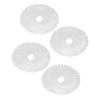 10PCS Rotary Cutter Blades Stainless Steel Sharp Rotary Cutter Replacement for Sewing Fabric Leather Quilting Cutter