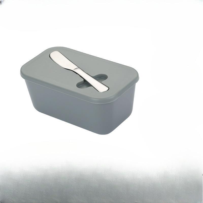 Knife-equipped Butter Box, Large-capacity Food-grade Cheese Box, Refrigerator Butter Storage Box