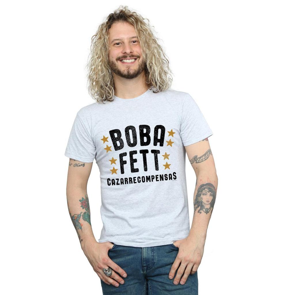 Star Wars Mens Boba Fett Legends Tribute T-Shirt