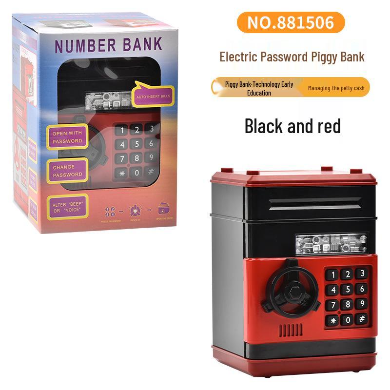 Children's Fun Electric ATM Piggy Bank with Combination Lock
