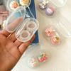 Portable Cute Bear Contact Lens Box Holder Travel Eye Contact Lenses Case Container Storage Case Travel Accessories