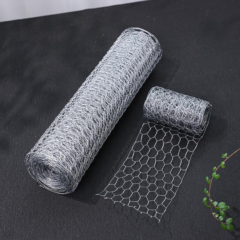 3M Chicken Iron Wire Mesh Animal Fence Net Hexagonal Netting Fencing Cages Aviary Fence for DIY Craft Home Garden Supplies