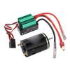 540 Brushed Motor with 65A T Plug ESC High Torsion Waterproof Electric Motor for RC Climbing Car 27T