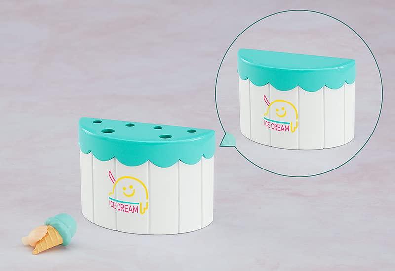 Nendoroid More Parts Collection Ice Cream Shop Plastic Painted Complete Trading Figure Box of 6 Non-scale