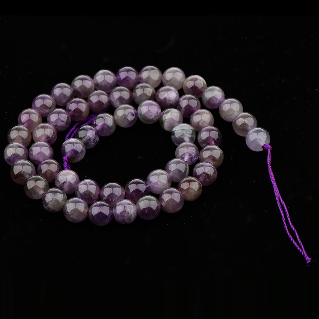 Amethyst Gemstone Loose Beads DIY Natural Craystal for Jewelry Making  4mm