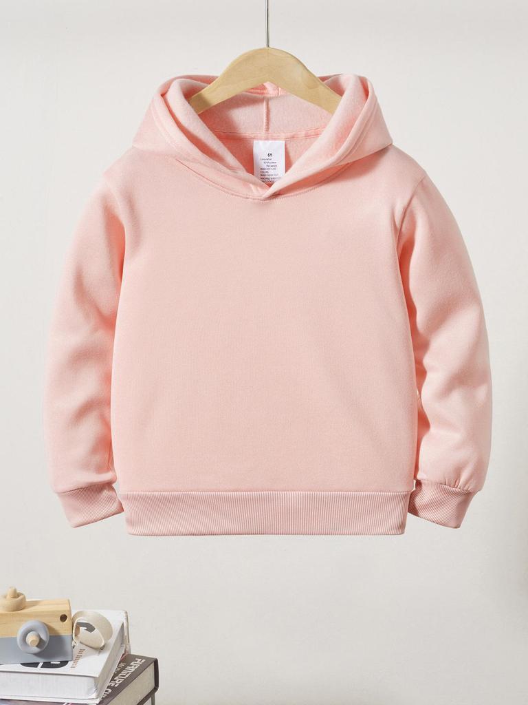 Customizable Children's Hooded Sweatshirt - Autumn/Winter Loose-Fit Boys & Girls Hoodie