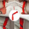 [10/13/17mm Universāla tualetes sēdekļa atslēga] Profesionāls augstas stiprības plastmasas tualetes sēdekļa atslēgas instruments, Universāla rotācija, Neslīdošs rokturis, Mehānisks