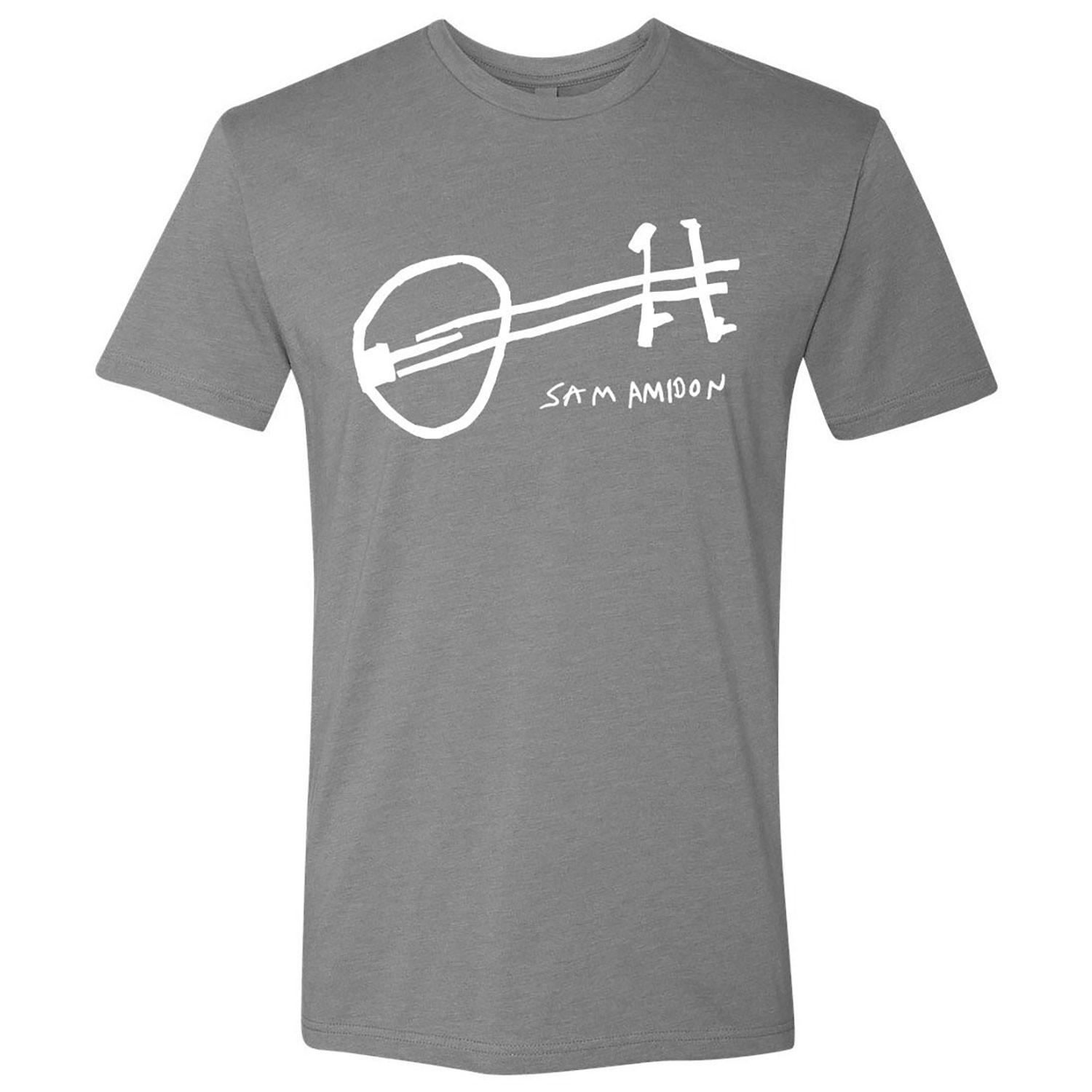 Men s Sam Amidon The Following Mountain T-shirt XX-Large Grey 4XL
