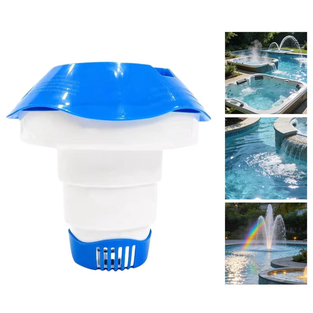 Chlorine Floater Enduring Pool Floating Dispenser Automatic Sterilizer for Chlorine Tablets Floater Holder for Swimming Pools