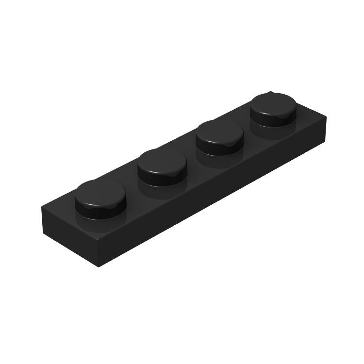 MOC 3710 Assembles Particles Accessories Components 1x4 Normal Board 20PCS Bricks Colorful Building Blocks Educational Toy City