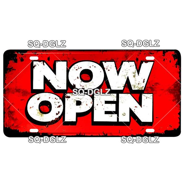 [SQ-DGLZ] Warning WiFi Camera License Plate Tin Sign Store Bar Wall Decoration Metal Sign Home Decor Painting Plaques Art Poster