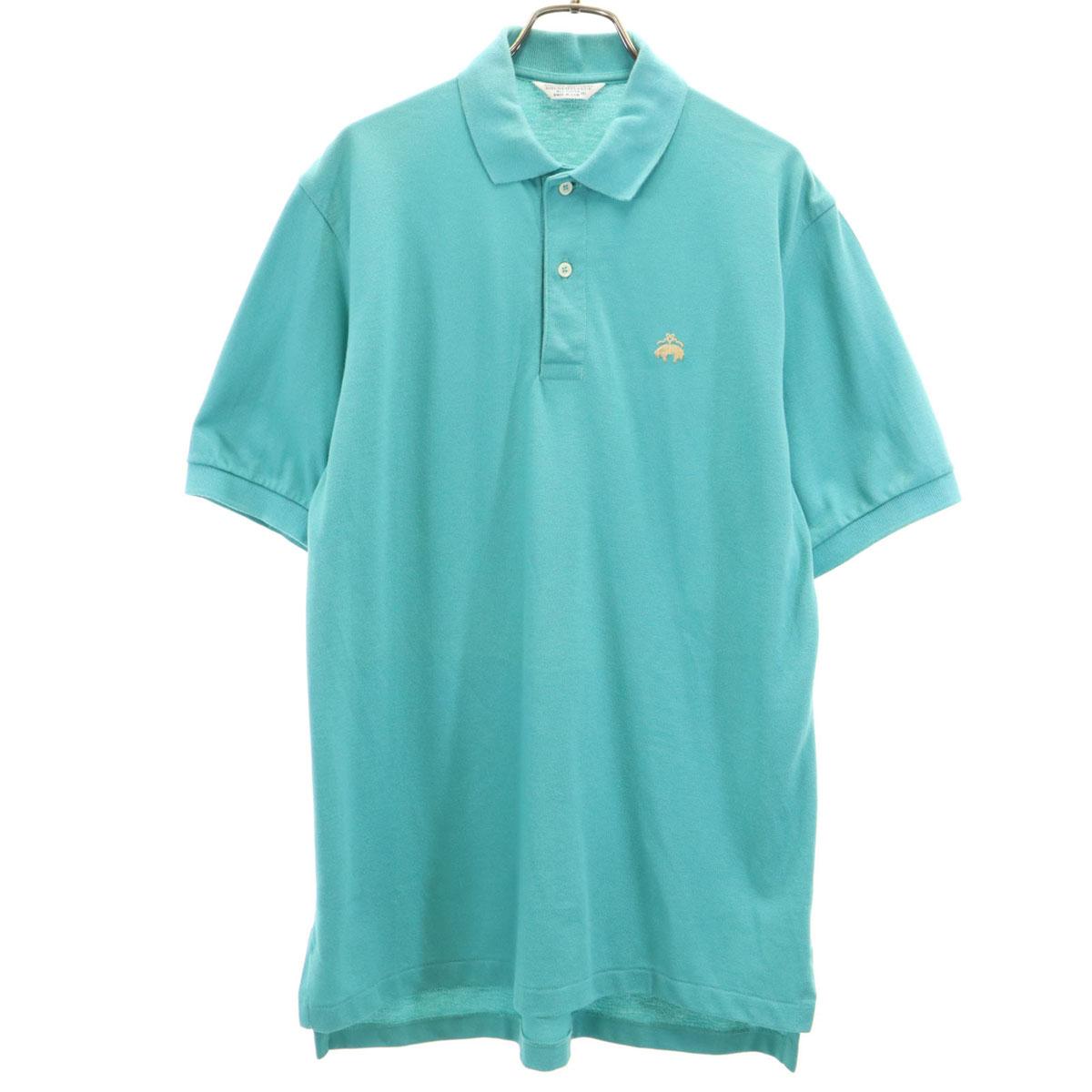 

GOLDEN FLEECE 90-х годов Старая футболка-поло с коротким рукавом M Brooks Brothers Мужская Б/у