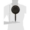Kanda Iron Frying Pan, 18cm, 1.6mm Thick, Made in Japan, Thick Bottom, IH Compatible, Steak, Outdoor, Product Code: 018136