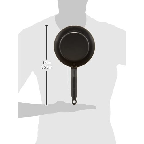 Kanda Iron Frying Pan, 18cm, 1.6mm Thick, Made in Japan, Thick Bottom, IH Compatible, Steak, Outdoor, Product Code: 018136