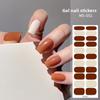 Nail Polish Stickers Without Baking, Nail Polish Glue, Nail Stickers for Manicure