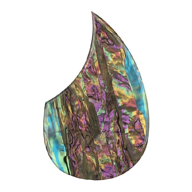 Professional Guitar Guard Colorful Shell Pattern Pickguard Guitar Accessory Guitar Pickguard PVC Texture for Guitar 1