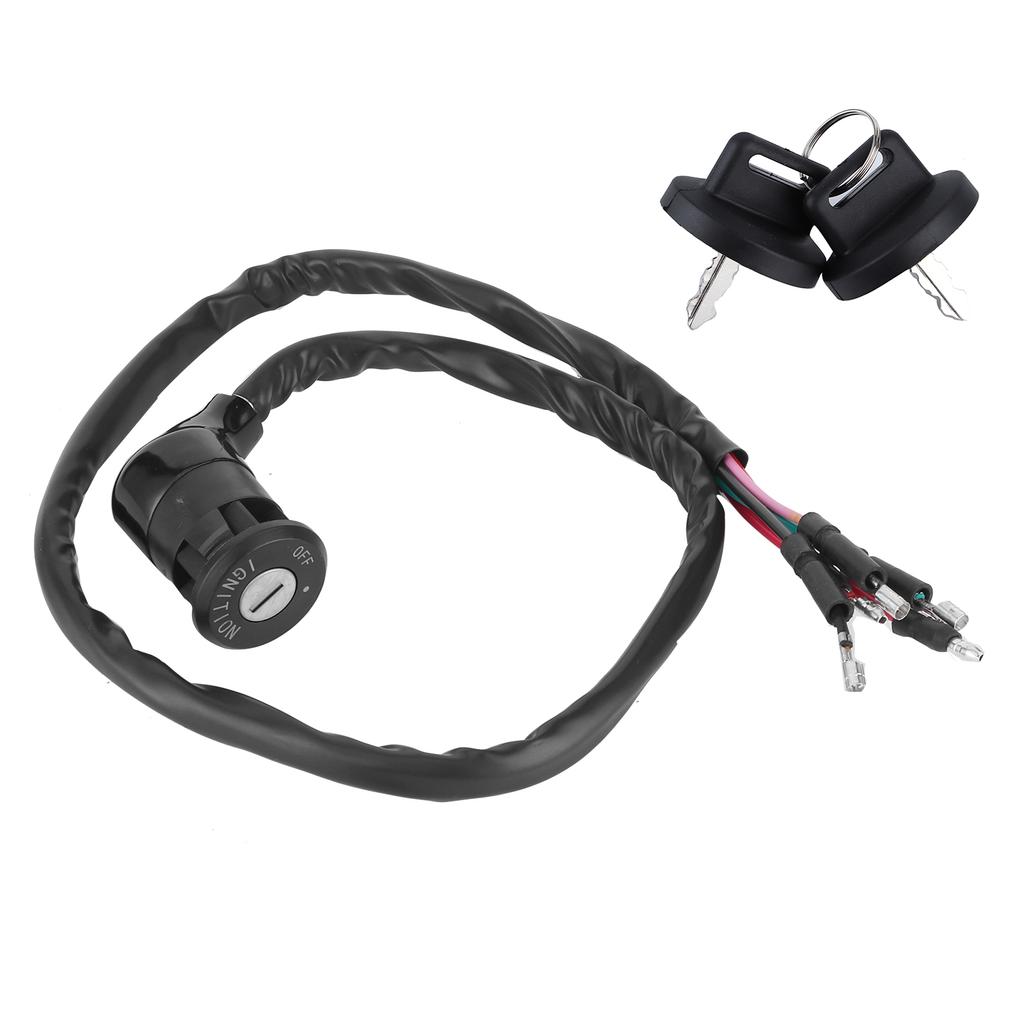 Ignition Switch with 2 Keys Replacement Parts Fit for Honda TRX350 Fourtrax 1986 1987