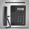 Wired Home Office Caller ID Display Landline Fixed Telephone with Redial Function