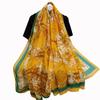 Spring Silk Sunscreen Scarf: Lightweight Women's Shawl for Outdoor Travel & Beach