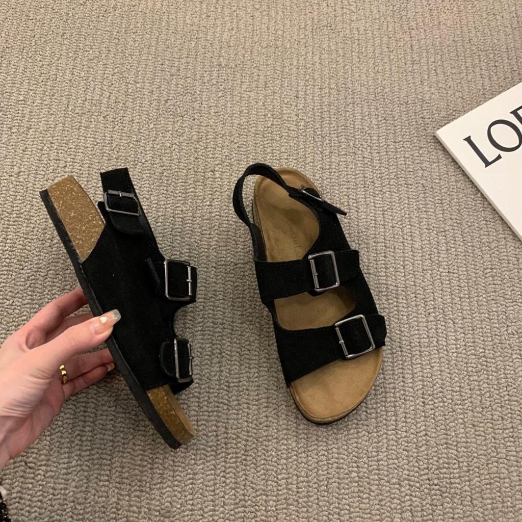 Fashion 2024 Fashion Sandals Women Flat Sandals Rome  Flats Clip Toe Beach Sandals Female Summer New Shallow Shoes for Women Sandalen