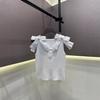 Xiangjia 2026 Summer Knit Vest with Bow Shoulder Straps - Casual and Versatile Top