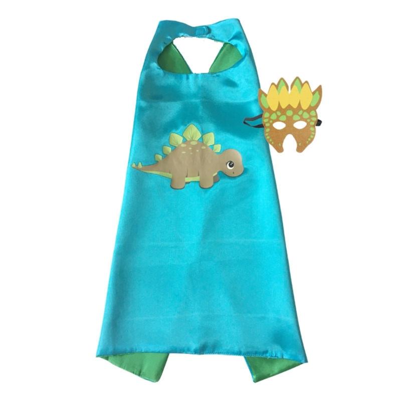Dinosaur Costume Set Dinosaur Caped with Masks Animal Dress Up Costume Kit