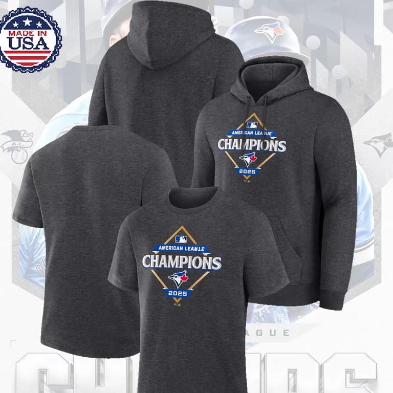 FREESHIP Tor. Jays 2025 AL Champs Player Name & Number Fan Gift Unisex T-Shirt XXL