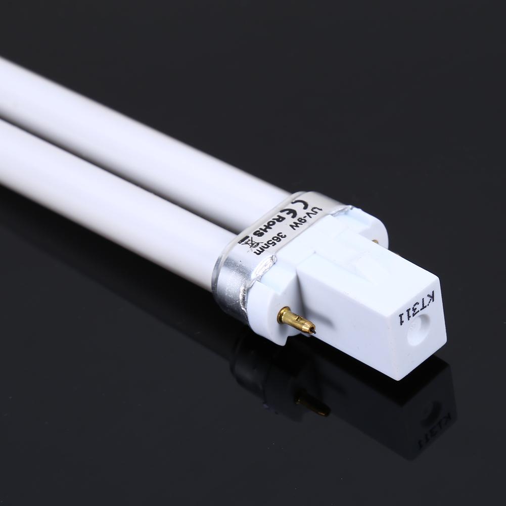 Náhradní 9W žárovky na nehty UV lampa trubice pro sušičku na nehty