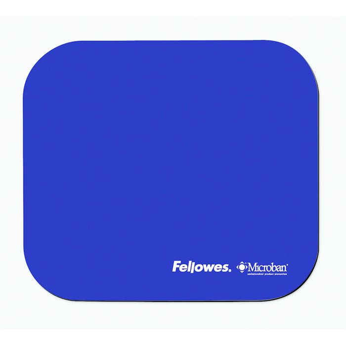 Tapis De Souris - FELLOWES - Microban - Néoprène - Antidérapant - 22.9 Cm X 20.3 Cm