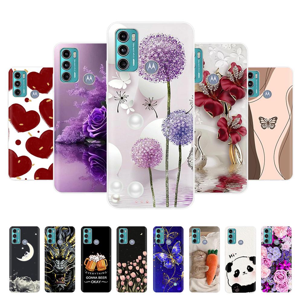 Per Custodia Motorola Moto G60 MotoG60 Carina Trasparente Morbido Silicone TPU Cover Posteriore Per Motorola Moto G60 G60s Custodie Protettive per Telefono