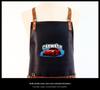 Retro-Style PU Leather Multi-Function Smock for BBQ, Gardening & Auto Repair
