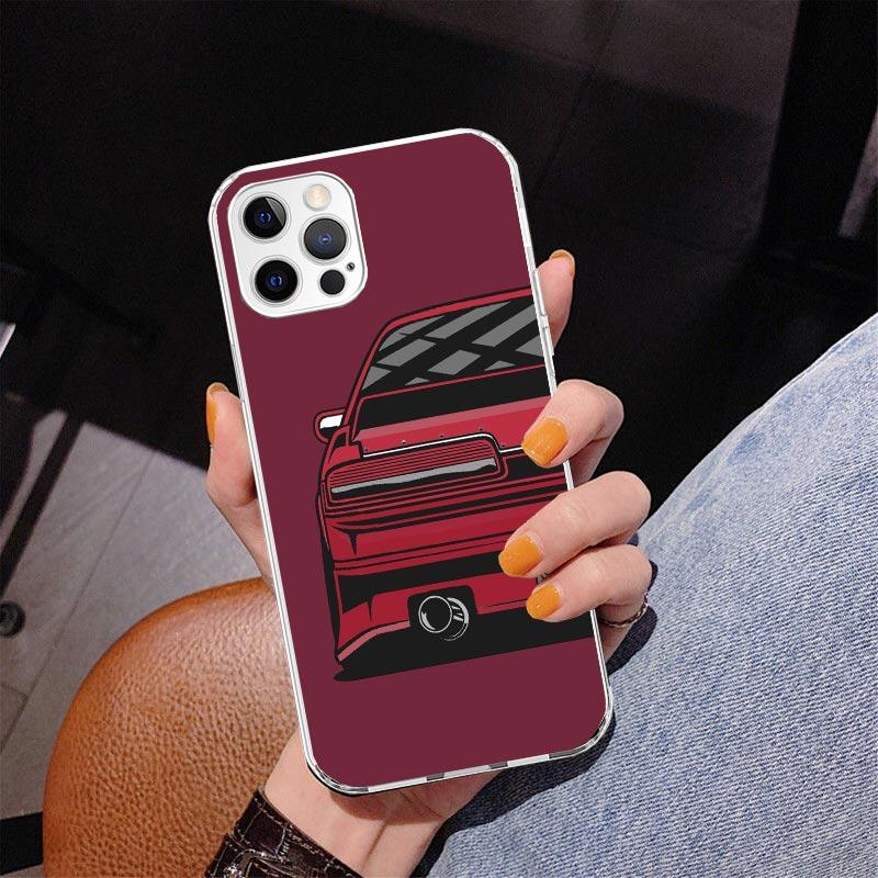 Japan JDM Sports Cars Comic Phnoe Case for Iphone 17 Air 16 11 12 13 Mini 14 Plus 15 Pro Max 7 8E SE 2020 16ProMax Phone Cover C