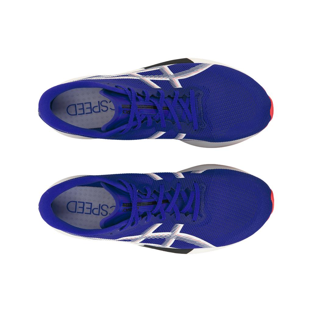 Asics Chaussures de course confortables Magic Speed 5 Chaussures de course unisexes Bleu Cobalt 1013A183-400