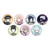 NARUTO BORUTO 12 Retro Art Can Badge Box of 7 & High-Color Ver. [Graph Illustration]