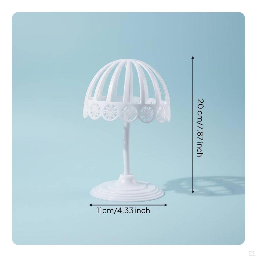 Cap Display Holder Versatile Dome Hat Stand Maintains Shape Form for Adults, Children,