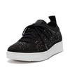 Fit Flop Womens/Ladies Rally Crystal Knitted Trainers