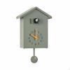 Cuckoo Wall Clock Hourly Chime Pendulum Cute Design for Living Room White