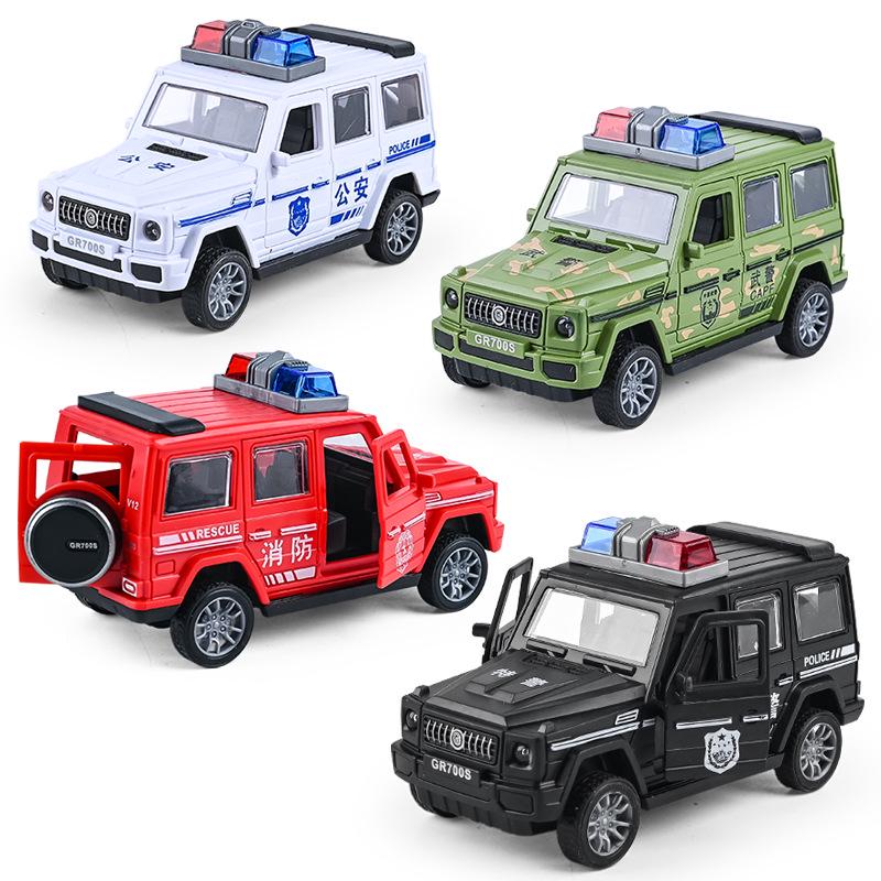 Douyin Boys' Educational Inertial Toy Car Model & Claw Machine Set