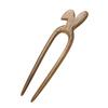 Ancient Style Wooden U-Shaped Hairpin for Hair Bun – Perfect Hanfu Accessory for Girlfriend or Children