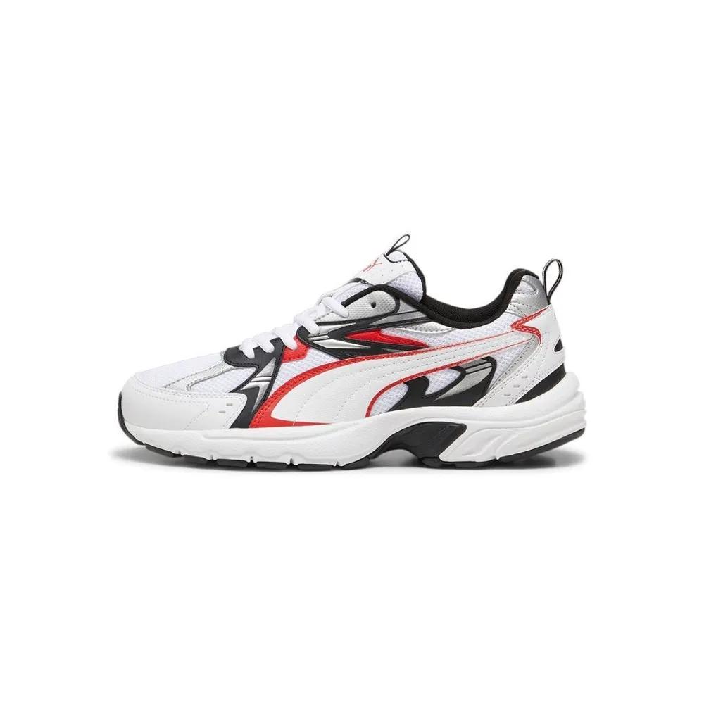 - Puma PUMA Millenio Tech White:Black:Red 392322-08 299953 235