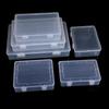 Hardware Parts Box, Large Rectangular Transparent Packaging Box, Small Object Storage Box, Covered Pp Plastic Tool Accessory Box.