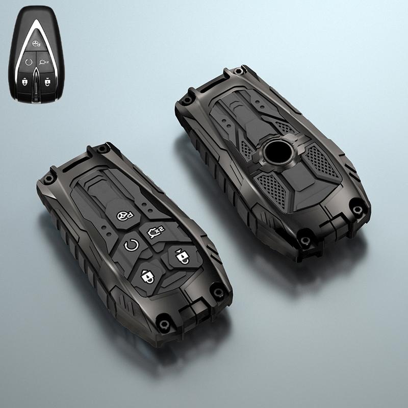 Zinc Alloy Car Key Case Cover For Changan Unit Unik Cs35Plus Cs55 Plus Cs75 Plus Oshan X7 X5 Keychain Car Accessories