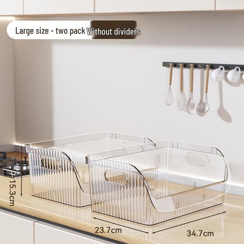 DU Large Plastic Kitchen Seasoning Storage Box Set